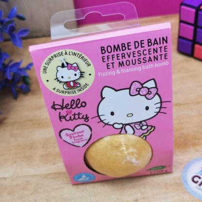 Bombe de bain effervescente Hello Kitty - Pêche