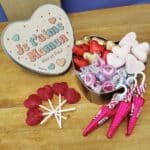 Coffret bonbons des années 70 "Je t'aime maman" - cadeau personnalisable