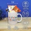 Mug bonbons des années 70 "Je t'aime maman" - cadeau personnalisable – Image 3
