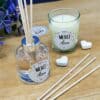 Coffret cadeau Atsem - Set de diffuseur de parfum + Bougie - "Merci Atsem" – Image 5