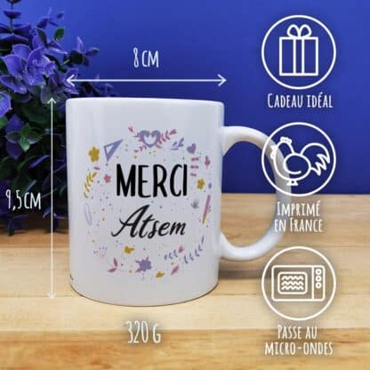 Mug "Merci Atsem