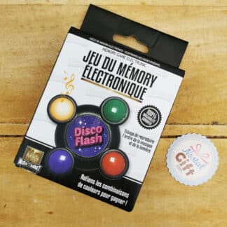 Jeux de mémoire électronique "Disco Flash" rond