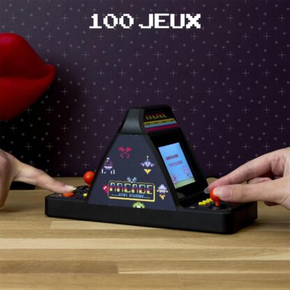 Mini Borne d'Arcade 2 Joueurs – 100 jeux - De 1 à 2 joueurs