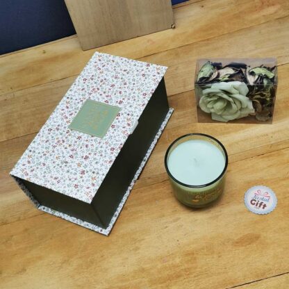 Coffret cadeau - Bougie + Pot pourri Jasmin "Toujours là pour toi" – Image 2