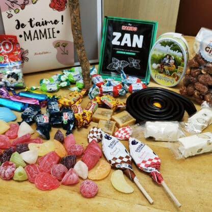 Coffret Bonbon Mamie - "Je t'aime mamie" : coffret bonbon rétro années 60 – Image 4