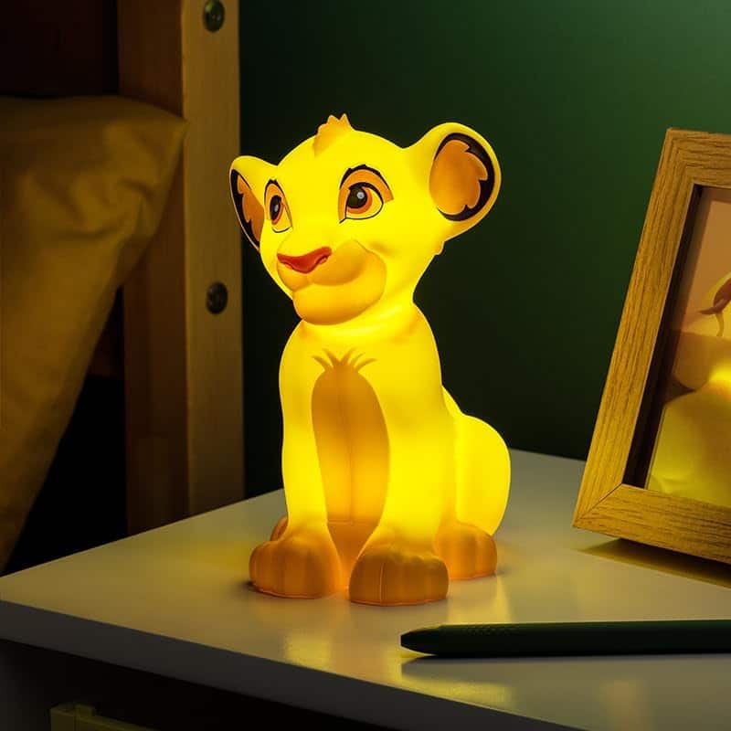 Le Roi Lion – Lampe/Veilleuse 3D – 17,5 cm Le Roi Lion - Lampe/Veilleuse 3D - 17,5 cm
